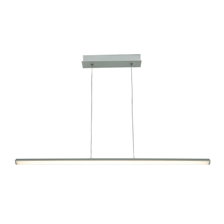 Access Lighting 1 Light 36" Wide LED Single Pendant from the Float Collection Silver / Acrylic