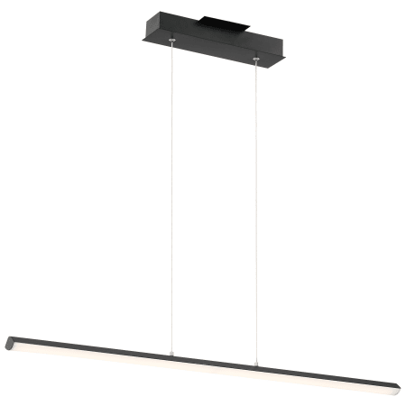 Access Lighting Float 48" Wide LED Linear Chandelier Matte Black