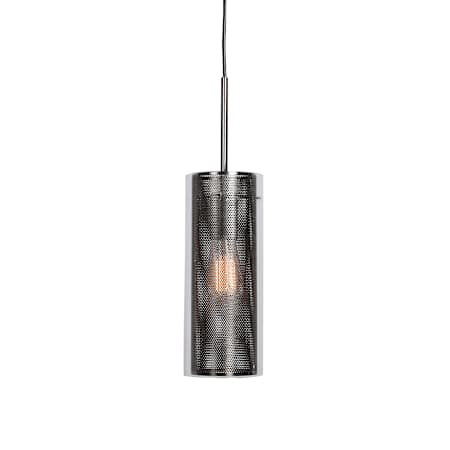Access Lighting Multis Single Light 5-1/8" Wide Mini Pendant Black Chrome