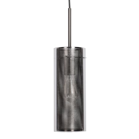 Access Lighting Multis 5" Wide LED Mini Pendant - 3000K Black Chrome / Clear