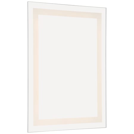 Access Lighting Peninsula 24" W x 32" H Contemporary Rectangular Frameless Bathroom Wall Mirror with LED Lighting Mirror