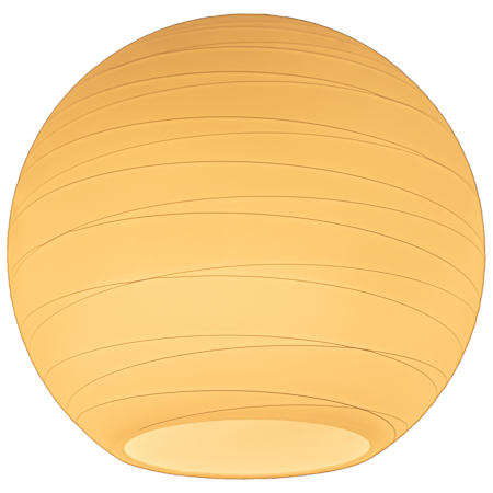 Access Lighting Japanese 8" W x 8" L Glass Lighting Shade White Lined