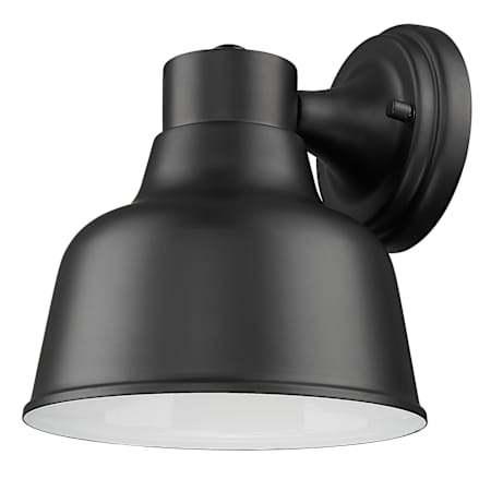 Acclaim Lighting Selden 9" Tall Outdoor Wall Sconce Matte Black / White Gloss