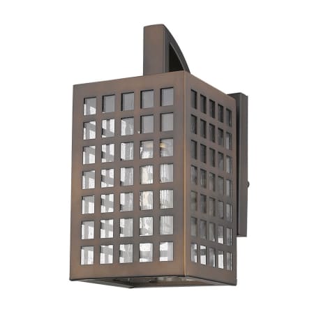 Acclaim Lighting Letzel Single Light 11" Tall Outdoor Wall Sconce Oil Rubbed Bronze