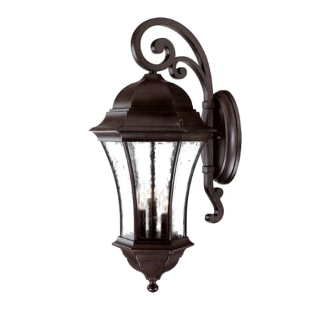 Acclaim Lighting Waverly 3 Light 26.75" Height Outdoor Wall Sconce Black Coral
