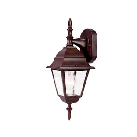 Acclaim Lighting Builder's Choice 1 Light 16.25" Height Outdoor Wall Sconce Burled Walnut