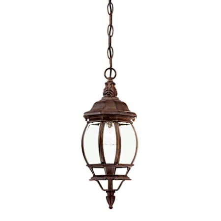 Acclaim Lighting Chateau 1 Light 17" Height Outdoor Pendant Burled Walnut