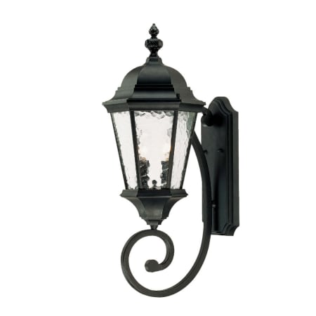 Acclaim Lighting Telfair 2 Light 24.5" Height Outdoor Wall Sconce Matte Black