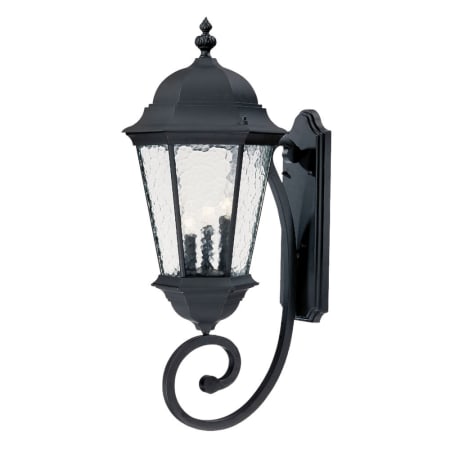 Acclaim Lighting Telfair 3 Light 30.75" Height Outdoor Wall Sconce Matte Black