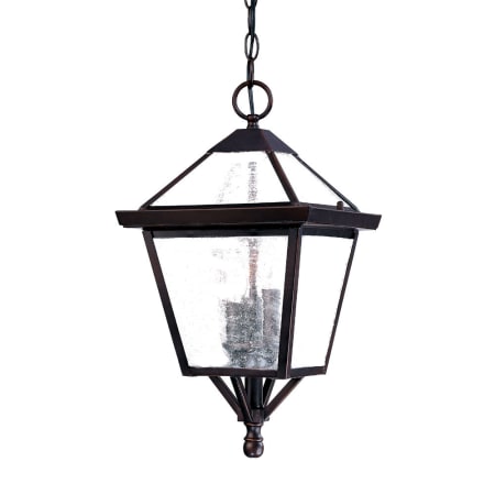 Acclaim Lighting Charleston 3 Light 18" Height Outdoor Pendant Architectural Bronze