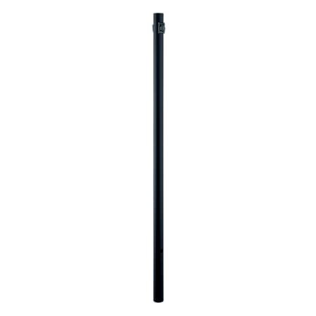 Acclaim Lighting 84" Height Cast Aluminum Post with Photocell and Convenience Outlet Matte Black
