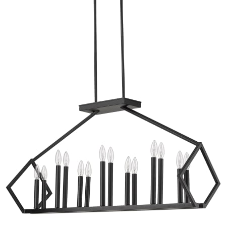Acclaim Lighting Luca 14 Light 40" Wide Large Chandelier Matte Black