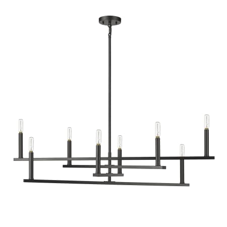 Acclaim Lighting Hale 8 Light 42" Wide Candle Style Chandelier Black