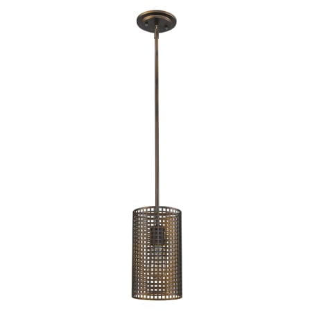 Acclaim Lighting Loft Single Light 6" Wide Pendant with Metal Shade Oil Rubbed Bronze