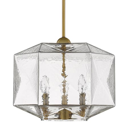 Acclaim Lighting Loft 3 Light 16" Wide Pendant Brass