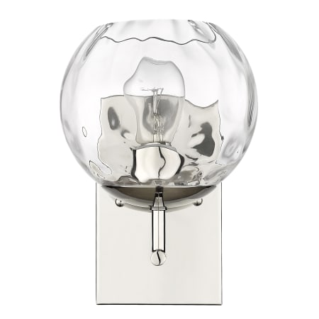 Acclaim Lighting Mackenzie 10" Tall Bathroom Sconce Polished Nickel
