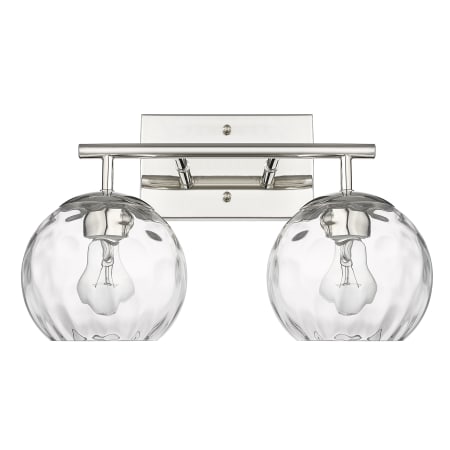 Acclaim Lighting Mackenzie 2 Light 16" Wide Vanity Light Polished Nickel