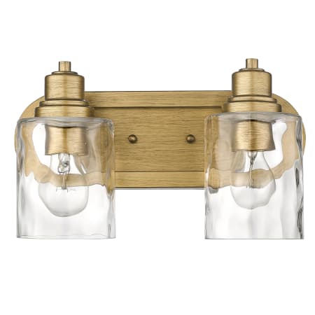 Acclaim Lighting Lumley 2 Light 14" Wide Vanity Light Antique Gold
