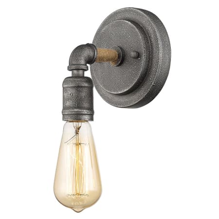 Acclaim Lighting Grayson Single Light 6" Tall Bathroom Sconce Antique Gray