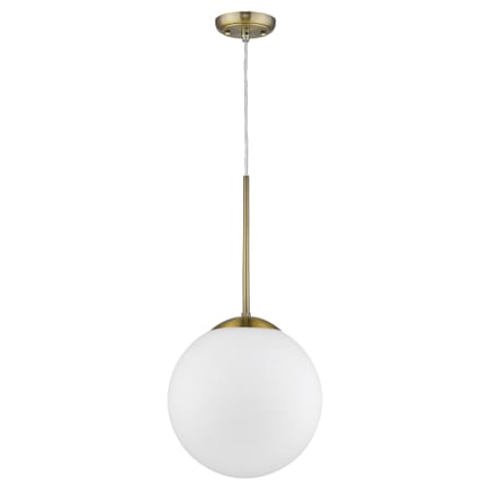 Acclaim Lighting Solea 14" Wide Pendant Antique Brass