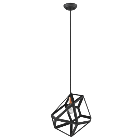 Acclaim Lighting Hedron 16" Wide Abstract Pendant Matte Black
