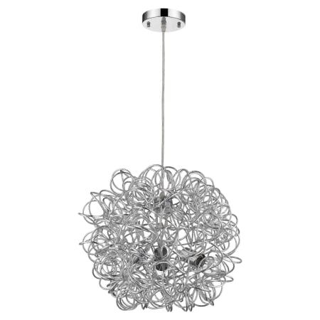 Acclaim Lighting Mingle 18" Wide Abstract Globe Chandelier Polished Chrome