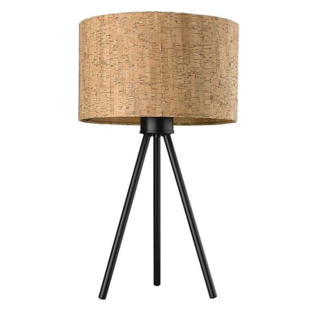 Acclaim Lighting Lisbon 22" Tall Tripod Table Lamp Matte Black