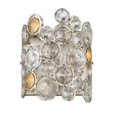 Acclaim Lighting Vitozzi 9" Tall Wall Sconce - ADA Compliant Antique Silver Leaf
