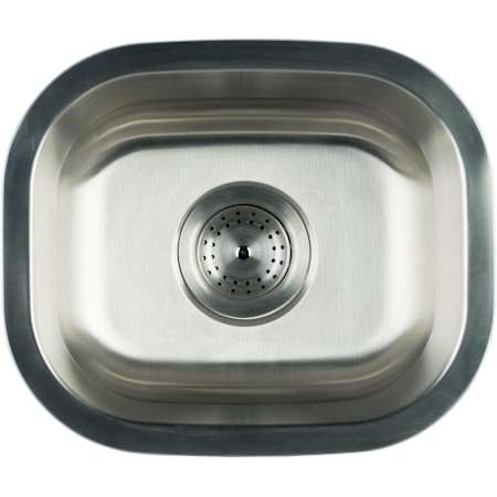 Ackland Stainless Steel 13 in. x 15 in. 18 Gauge Undermount Single Bowl Kitchen Sink Stainless Steel