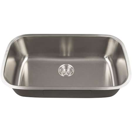 Ackland Stainless Steel 18 in. x 32 in. 18 Gauge Undermount Single Bowl Kitchen Sink Stainless Steel