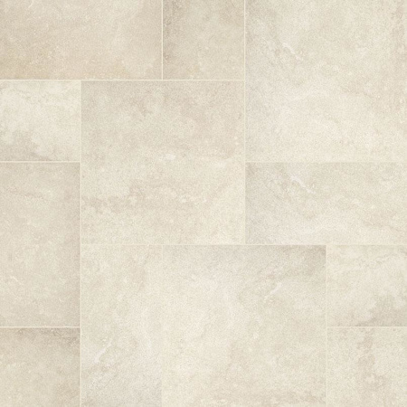 Ackland Ava Matte Pattern Porcelain Stone Look Paver Kit - Sold by Carton (8 SF/Carton) Cream