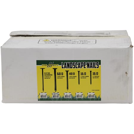 Ackland Turf Nails 40D 5 in. - Sold by Carton (50 lbs/Carton) N/A