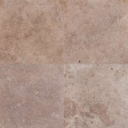 Ackland Marzana 16" x 16" Square Exterior Paver Tile - Tumbled Travertine Visual - Sold by Piece Almond