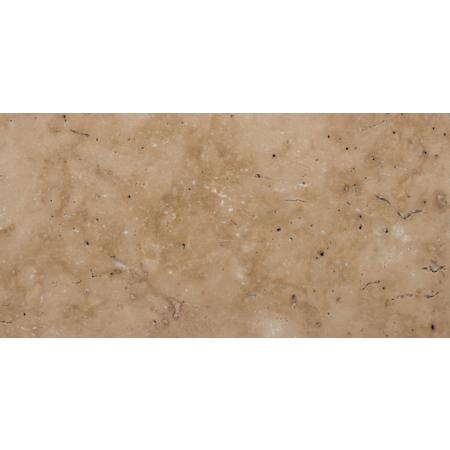 Ackland Marzana 8" x 16" Rectangle Exterior Paver Tile - Tumbled Travertine Visual - Sold by Piece Dune