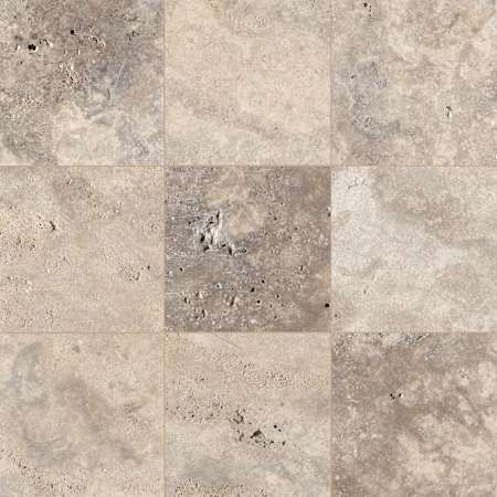 Ackland Marzana 8" x 8" Rectangle Exterior Paver Tile - Tumbled Travertine Visual - Sold by Piece Sterling