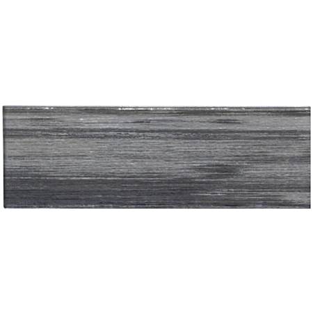 Ackland 9" x 12" Glass Solid Wall Tile - Glossy Visual - Sold by Carton (3.8 SF/Carton) Black Etoile