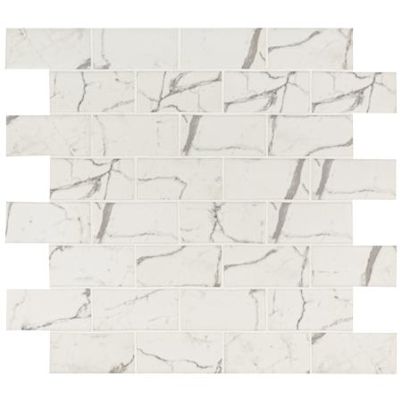 Ackland Montessa - 12" x 12" Glass Brick Mosaic Tile - Glossy Visual - Sold by Carton (9.4 SF/Carton) Petra Velora