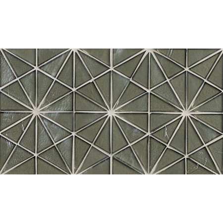 Ackland Rietto - 9" x 15" Glass Geometric Wall Mosaic Tile - Glossy Visual - Sold by Carton (8.8 SF/Carton) Celestia Fog