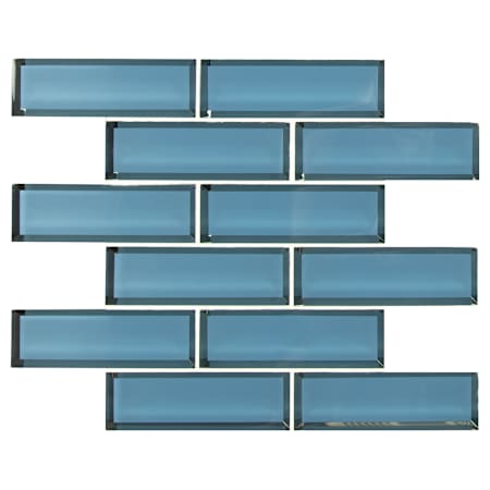 Ackland Rivella - 12" x 12" Glass Brick Wall Tile - Sold by Carton (9.6 SF/Carton) Mizu
