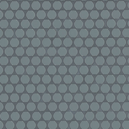 Ackland 11" x 12" Porcelain Penny Floor and Wall Mosaic Tile - Glossy Visual - Sold by Carton (13.65 SF/Carton) Blue Maris