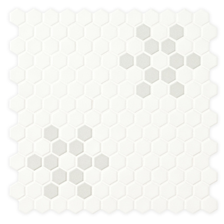 Ackland 12" x 12" Porcelain Floor and Wall Mosaic Tile - Matte Visual - Sold by Carton (14.55 SF/Carton) Moonlite