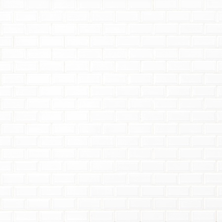 Ackland 12" x 12" Porcelain Brick Wall Mosaic Tile - Glossy Visual - Sold by Carton (14.85 SF/Carton) Silica White