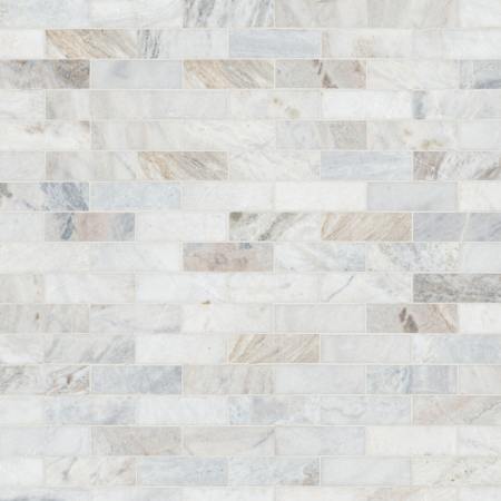 Ackland 12" x 12" Marble Rectangle Floor and Wall Tile - Honed Visual - Sold by Carton (9.6 SF/Carton) Castella de Blanc