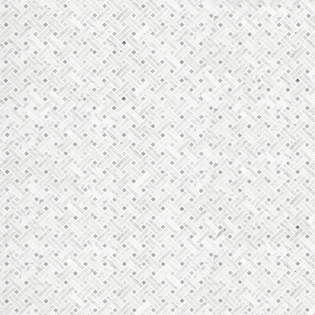 Ackland 12" x 12" Marble Basketweave Wall Mosaic Tile - Polished Visual - Sold by Carton (10.3 SF/Carton) Carrara White