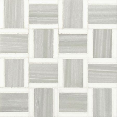 Ackland 12" x 12" Marble Block Random Floor and Wall Mosaic Tile - Polished Visual - Sold by Carton (9.7 SF/Carton) Elorea