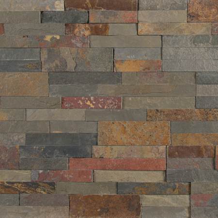 Ackland Tactiq - 6" x 12" Stone Block Random Wall Mosaic Tile - Unpolished Visual - Sold by Carton (15 SF/Carton) Sierra Gold