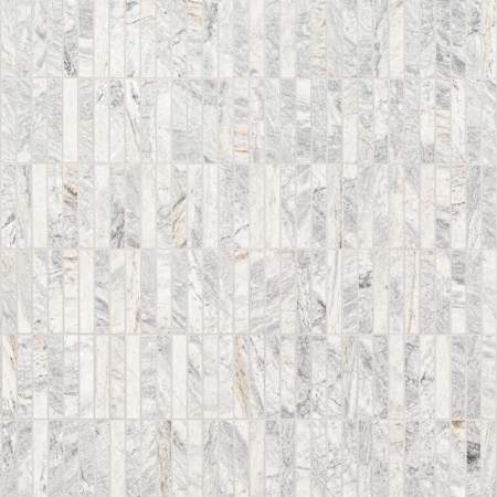 Ackland 12" x 12" Marble Linear Floor and Wall Mosaic Tile - Honed Visual - Sold by Carton (10 SF/Carton) Terra Bella