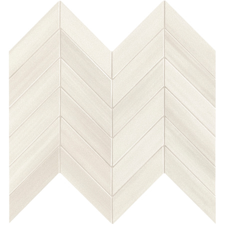 Ackland Glacis - 12" x 15" Porcelain Chevron Mosaic Tile - Matte Visual, Stone Look - Sold by Carton (5 SF/Carton) Nevara