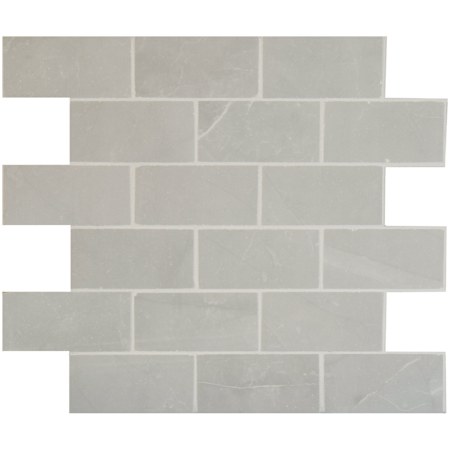 Ackland Sonoma - 12" x 12" Porcelain Linear Floor and Wall Mosaic Tile - Polished Visual, Stone Look - Sold by Carton (8 SF/Carton) Gravelle