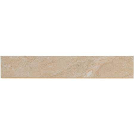 Ackland Azira 18" x 3" Polished Porcelain Thin-Set Tile Bullnose - Sold by Carton (37.5 LF/Carton) Aurume